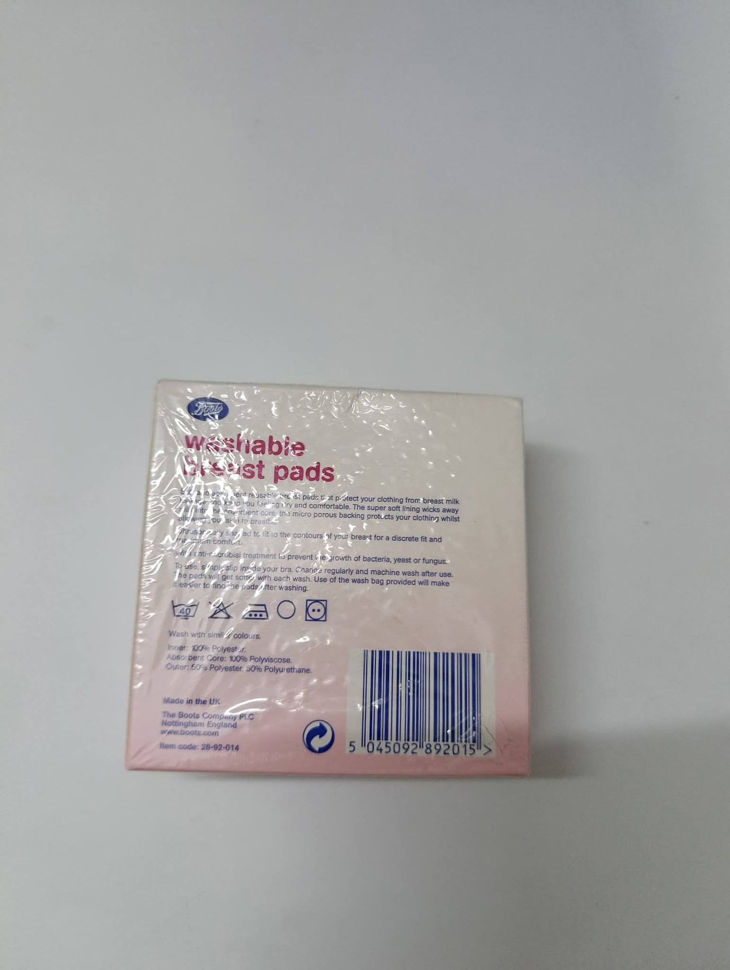 Boots Washable Breast Pads - Reusable & Absorbent